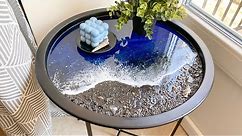 How to Make a Beach Table: Epoxy Resin Art