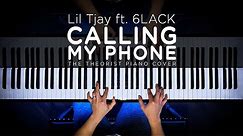 Lil Tjay ft. 6LACK - Calling My Phone (Piano Cover by The Theorist)