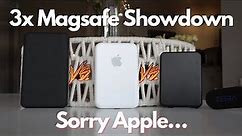 Magsafe Showdown! Apple Magsafe Battery VS Mophie Snap+ Juice Pack Mini VS Zeera Magsafe Power Bank