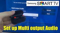 Samsung Smart TV: How To Set up Multi output Audio