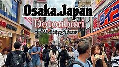 Osaka Japan Dotonbori The Most Famous Spot Walking Tour