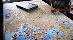 5000 pieces puzzle in 30 seconds