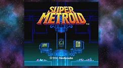 Super Metroid Opening Title Screen