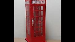 How To Make Telephone Box With CardBoard | DIY Miniature Telephone Box | Handmade Models