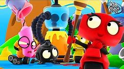 Learn Colours And Art With Rob the Robot and Friends| Robot The Robot | Learning Video