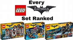 Every The LEGO Batman Movie (2017-2018) Set Ranked