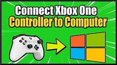 How to Connect Xbox One Controller to PC Wireless or Wired (Windows 10 Tutorial)