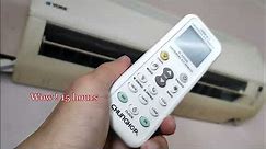 How To Set and USE Universal Air Con Remote Control to Save Air Con Electricity Bill
