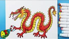 How to Draw a Lunar New Year Dragon