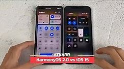 HarmonyOS 2.0 vs iOS 15 - EXPERIENCE! Who is smooth?