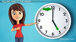 Telling Time: Lesson for Kids