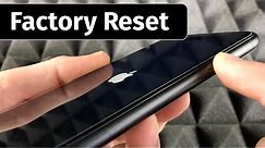 How to Factory Reset iPhone XR | Restore iPhone & Delete everything