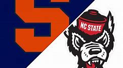 Syracuse 87-83 NC State (Feb 20, 2024) Final Score - ESPN