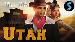 Utah | REMASTERED Full Western Movie | Roy Rogers | Dale Evans | Gabby Hayes