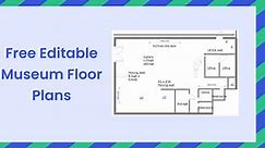 Free Editable Museum Floor Plans | EdrawMax Online