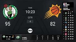 Suns vs. Celtics on ABC Live Scoreboard