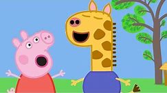 Peppa Pig's New Friend - Gerald Giraffe is Really Tall