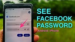 How To See Your Facebook Password If You Forgot it | Find FB Password