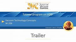 W-206: Vacuum Technology Concepts
