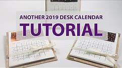 TUTORIAL Use What You Have Desk Calendar
