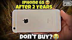 iPhone 6s PUBG Review After 3 Years?🥺 | Should You BUY For Gaming 2024? | iPhone 6s,XR,XS pubg test