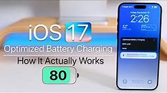 iOS 17 Battery Optimization - How It Actually Works