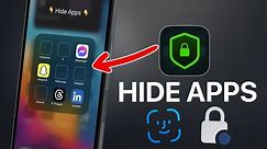 EASY Way to Hide Apps on iPhone