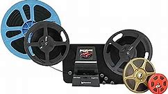8mm & Super 8 Reels to Digital MovieMaker Pro Film Digitizer, Film Scanner, 8mm Film Scanner, Black (MM100PRO)