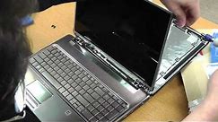 Laptop screen replacement / How to replace laptop screen [HP Pavilion dv7]