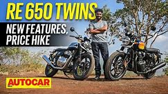 2023 Royal Enfield Interceptor, Continental GT 650 review | What's new? | First Ride | Autocar India
