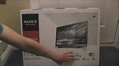 UNBOXING: Sony Bravia KDL-22EX320 LED "Smart" TV