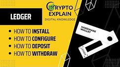 LEDGER wallet guide how to INSTALL & USE all types