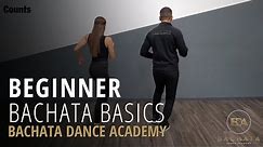 Bachata Beginner Basic Steps Tutorial - Demetrio & Nicole - Bachata Dance Academy