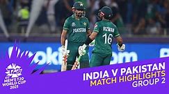 Match Highlights | IND v PAK | ICC Men’s T20WC 2021