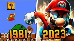 How Mario became a Legendary Video Game Character | Evolution of Super Mario 1