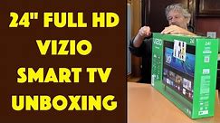 Vizio D-Series 24-Inch FullHD SmartTV -- UNBOXING