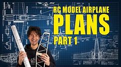Plans for RC Aircraft Masterclass | Part 1 - Where to find and how to print and make plans?