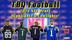 2024 NFL Draft Highlights & Lowlights Recap | TBQ Football