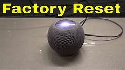 How To Factory Reset A Homepod Mini-Full Tutorial