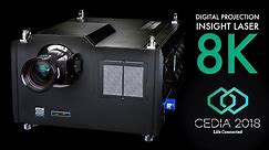 CEDIA 2018 – Digital Projection INSIGHT LASER 8K Video