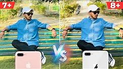 iPhone 7 Plus vs iPhone 8 plus | camera test | dev