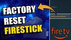 How to Factory Reset Firestick and make it RUN LIKE NEW (Easy Method)