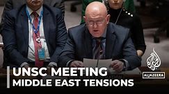 Russia calls UN Security Council meeting, blasts US ‘escalation’ of war in Middle East