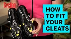 How to fit your cleats