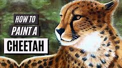 Learn How to PAINT A CHEETAH