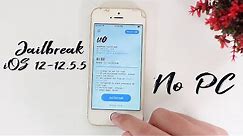 How to Install & Jailbreak iOS 12-12.5.5 No Computer in 2022