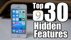Top 30 iOS 9 Hidden Features
