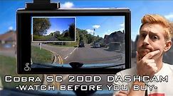 Cobra SC 200D dash cam In-depth review with real world driving examples | Watch before you buy
