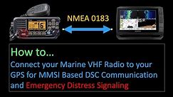 Pt1: How to connect your Marine VHF Radio to your GPS