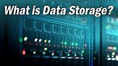 What is Data Storage? | @SolutionsReview Explores